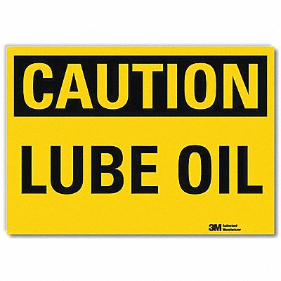 Safety Sign 5 in x 7 in Rflct Sheeting