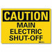Caution Sign 10x14in Reflective Sheeting
