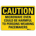 Caution Sign 7 in x 10 in Aluminum