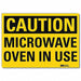 Caution Sign 5inx7in Reflective Sheeting