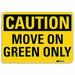 Rflct Lift Truck Sign 7x10in Plastic