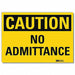 Safety Sign 10inx14in Reflctv Sheeting