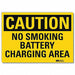 No Smoking Sign 5inx7in Reflctv Sheeting