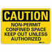Safety Sign 7 in x 10 in Aluminum