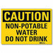 Safety Sign 7inx10in Reflective Sheeting