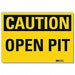 Safety Sign 5 in x 7 in Rflct Sheeting