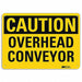 Caution Sign 10 in x 14 in Plastic