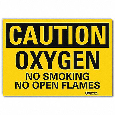 No Smoking Sign 7inx10in Rflctv Sheeting