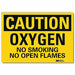 No Smoking Sign 7inx10in Rflctv Sheeting