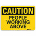 Caution Sign 10 in x 14 in Aluminum