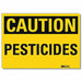Caution Sign 5inx7in Reflective Sheeting