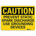 Caution Sign 10 inx14 in Aluminum