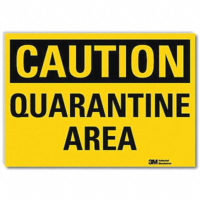 Caution Sign 5inx7in Reflective Sheeting