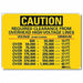 Caution Sign 10x14in Reflective Sheeting