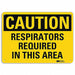 Caution Sign 10 in x 14 in Plastic