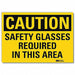 Caution Sign 7inx10in Reflctv Sheeting