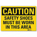 Caution Sign 10x14in Reflective Sheeting