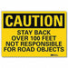 Rflctv Traffic Safety Label 7x10in Plstc