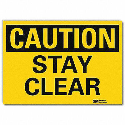 Safety Sign 7inx10in Reflective Sheeting