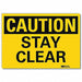 Safety Sign 7inx10in Reflective Sheeting