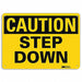 Caution Sign 10 inx14 in Plastic