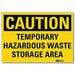 Caution Sign 10x14in Reflective Sheeting