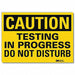 Safety Sign 5inx7in Reflective Sheeting