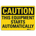 Safety Sign 10 inx14 in Aluminum