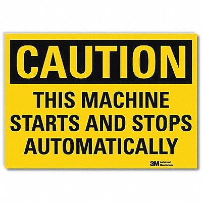 Safety Sign 10 in x 14 in Rflct Sheeting