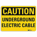 Safety Sign 7 in x 10 in Aluminum