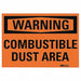 Warning Sign 7inx10in Reflctv Sheeting