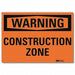 Warning Sign 5 in x 7 in Rflct Sheeting