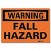 Warning Sign 5 in x 7 in Rflct Sheeting