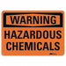 Danger Sign 7 in x 10 in Aluminum
