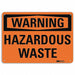 Danger Sign 7 in x 10 in Aluminum
