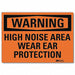 Security Sign 7x10in Reflective Sheeting