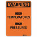 Security Sign 14 in x 10 in Aluminum