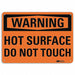 Security Sign 7 inx10 in Plastic