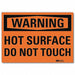 Security Sign 7x10in Reflective Sheeting