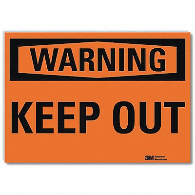 Security Sign 5 in x 7 in Rflct Sheeting