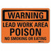 Danger Sign 7 in x 10 in Aluminum