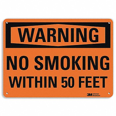 Danger Sign 7 in x 10 in Aluminum