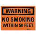 Security Sign 7in x 10in Rflct Sheeting