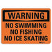 Danger Sign 7 in x 10 in Aluminum