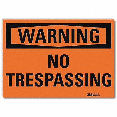 Security Sign 10in x 14in Rflct Sheeting