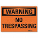 Security Sign 10in x 14in Rflct Sheeting