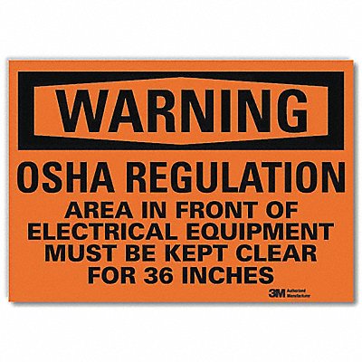 Security Sign 7x10in Reflective Sheeting