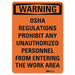 Security Sign 14 inx10 in Aluminum