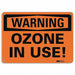 Security Sign 10 inx14 in Plastic