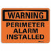 Danger Sign 7 in x 10 in Aluminum